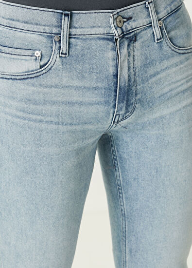 Paige Açık Mavi Jean Pantolon - 4