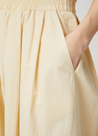 Beymen Club Krem Midi Etek - 7