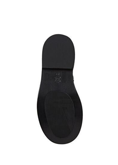 Siyah Kadın Deri Postal Bot - Görsel 6