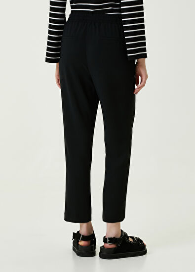 Beymen Club Black Ribbed Pajama Pants - 5