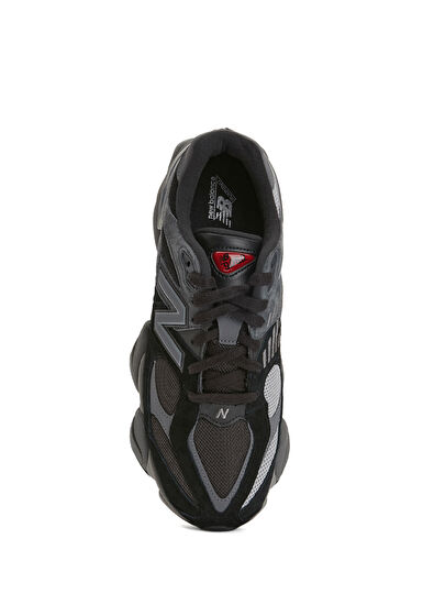 9060 Siyah Erkek Deri Sneaker - Görsel 6