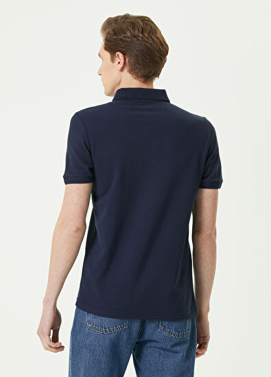 Beymen Club Comfort Fit Lacivert Polo Yaka T-shirt - 4