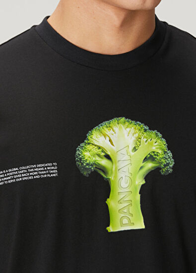 Pangaia Black T-Shirt - 5