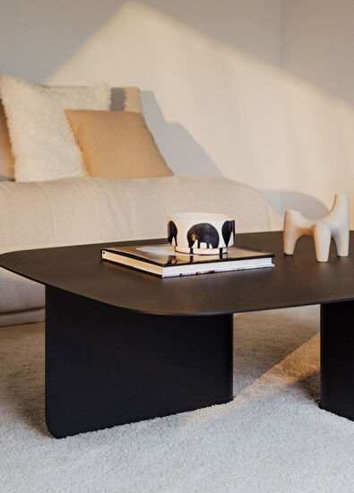 Foqlio Navis Black Coffee Table - 3