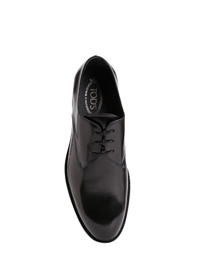 Siyah Erkek Deri Ayakkabı - Görsel 6