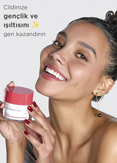 Hanskin Vitamin A Glow Retinol Cream Yaşlanma Karşıtı Ton Eşitleyici Aydınlatıcı Cilt Serumu 50 ml - 5