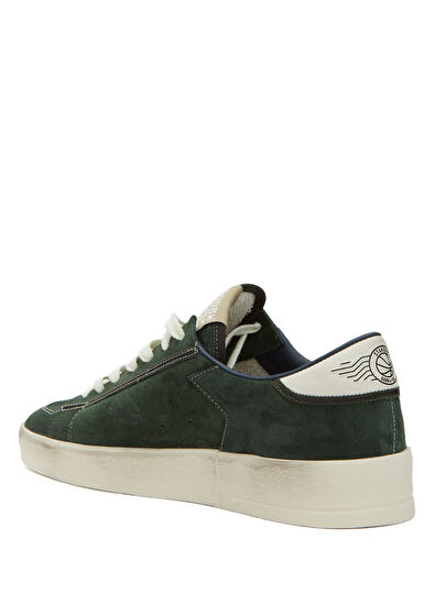 Stardan Yeşil Erkek Süet Sneaker - Görsel 5