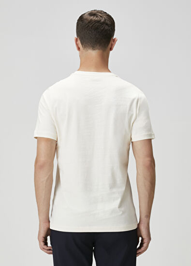Beymen Club Ecru Basic T-Shirt - 4