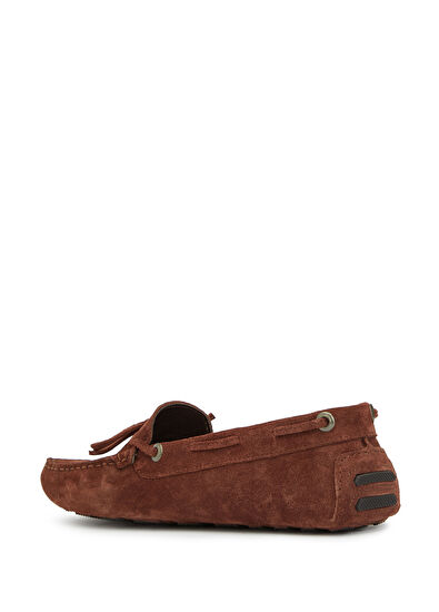 Beymen Club Bordo Bağcıklı Kadın Süet Sneaker - 3