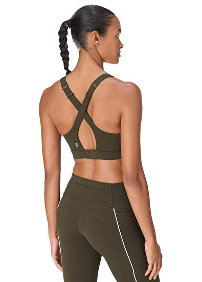 Sweaty Betty Power Pulse Bra Yeşil Kadın Spor Atlet  - 5