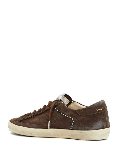 Golden Goose Superstar Brown Men's Leather Sneakers - 3