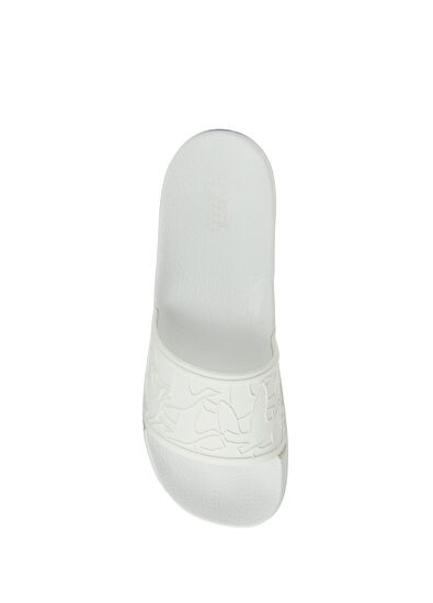 Beymen Club Beyaz Tek Bantlı Erkek Plaj Terliği - 4