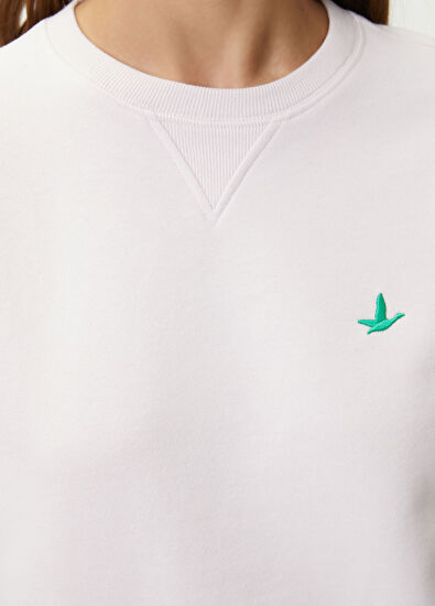Beymen Club Açık Pembe Basic Sweatshirt - 7