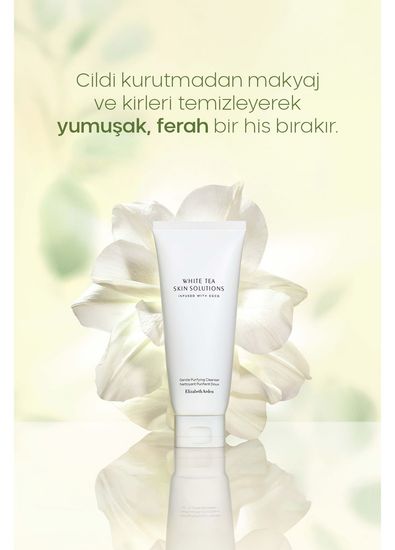 Elizabeth Arden White Tea Skin Solutions Gentle Purifying Cleanser Arındırıcı Yüz Temizleme Jeli 125 ml  - 4