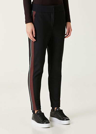 Siyah Teknik Jersey Kayak Pantolonu - Görsel 4