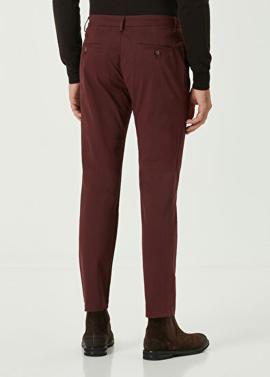 Beymen Club Drop 4 Maroon Sports Pants - 3