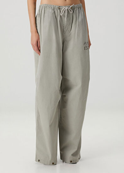T by Alexander Wang Taş Logo Detaylı Pantolon - 3