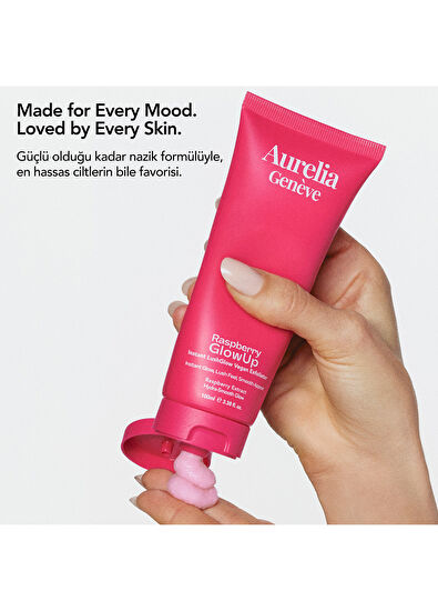 Aurelia Genève Raspberry Glowup Instant Lushglow Exfoliator - 9