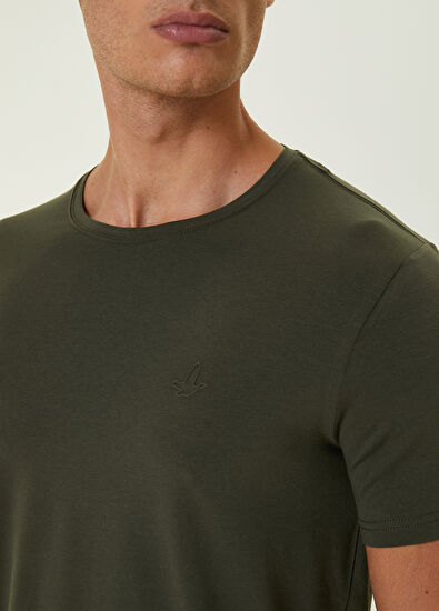 Beymen Club Haki Basic T-shirt - 5