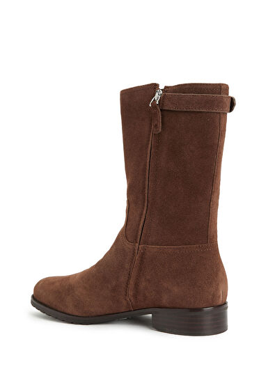 Tasha Kahverengi Kadın Deri Bot - Görsel 4