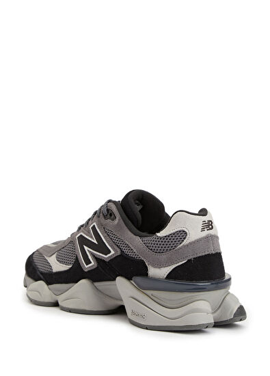 9060 Siyah Erkek Süet Sneaker - Görsel 5