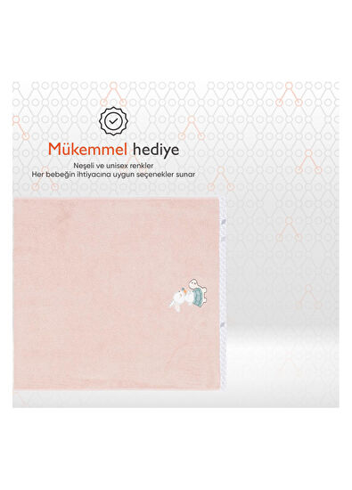 Gezenbebe Hero Embroidered Baby Bath Towel 70x140 cm - 4
