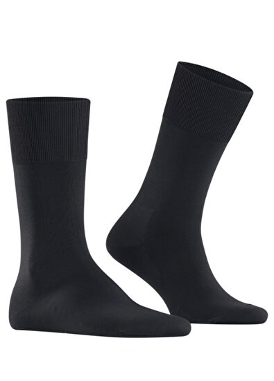 Falke Clima Wool Siyah Erkek Çorap - 3