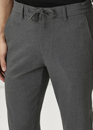 Beymen Club Grey Waist Corded Sport Pants - 4