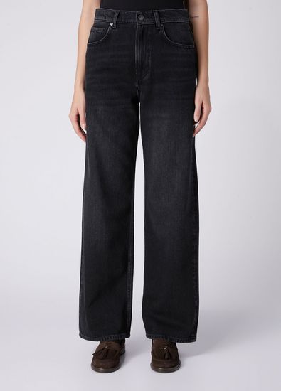 Beymen Club Siyah Straight Tencel Jean Pantolon - 4