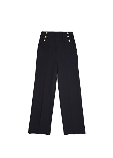 Beymen Club Lacivert Düğme Detaylı Pantolon - 7