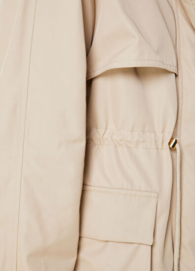Beymen Club Beige Lined Coat - 5