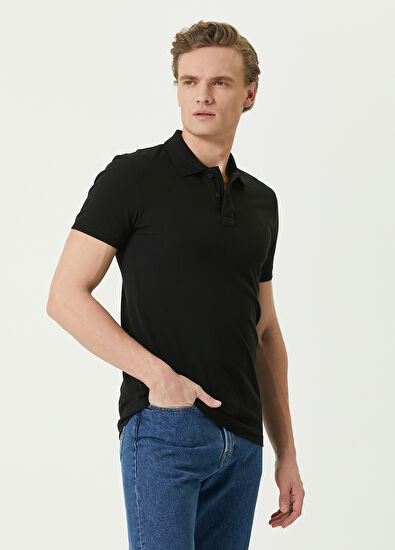 Beymen Club Slim Fit Siyah Polo Yaka T-shirt - 3