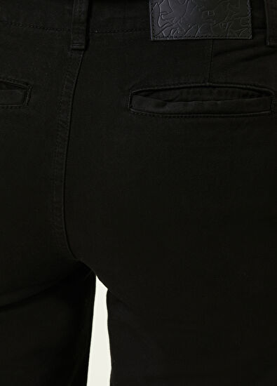 Beymen Club Siyah Normal Bel Dar Paça Pantolon - 4