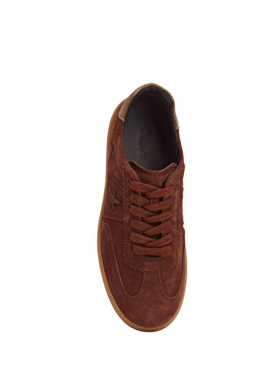 Beymen Club Bordo Kadın Süet Loafer - 4