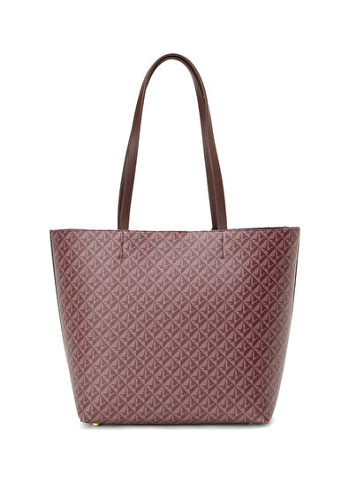 Beymen Club Monogram Bordo Kadın Çanta - 4