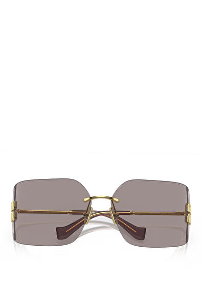 MU 54YS Kahverengi Kadın Güneş Gözlüğü - Görsel 4