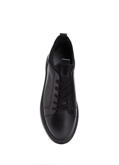 Beymen Club Siyah Scuba Detaylı Erkek Deri Sneaker - 4