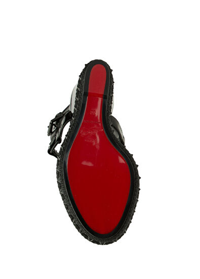 Pyra Clou Siyah Kadın Deri Espadril - Görsel 6