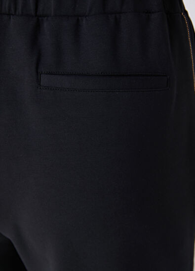 Beymen Club Black Chain Detailed Modal Sweatpants - 7