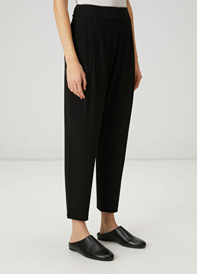 Beymen Club Siyah Pileli Jogger Pantolon - 3