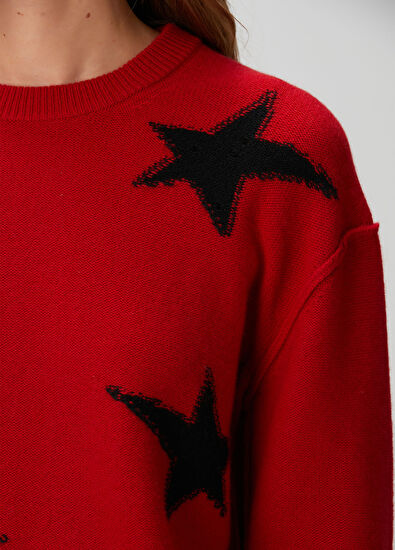 Zadig&Voltaire Markuz Kırmızı Kaşmir Kazak - 5