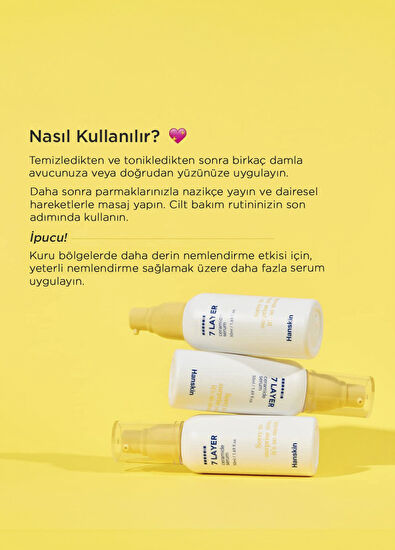 Hanskin 7 Layer Ceramide Serum Onarıcı Nemlendirici Cilt Serumu 50 ml - 3