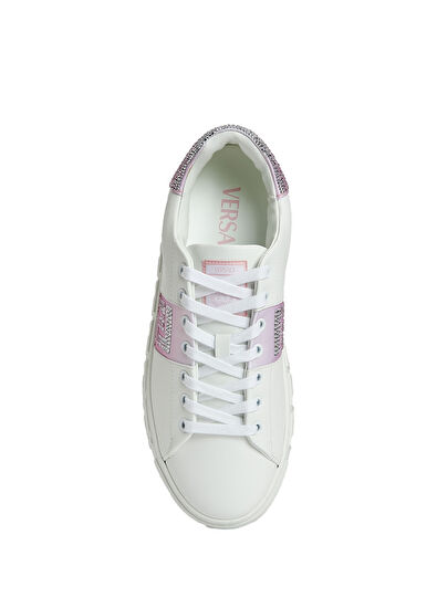 Versace Pembe Beyaz Kadın Sneaker - 4