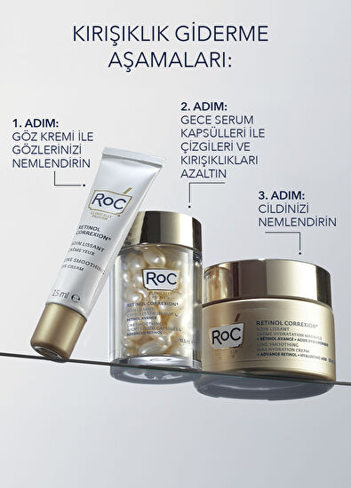 Roc Line Smoothing Kırışıklık Karşıtı Canlandırıcı Göz Kremi 15 ml - 7