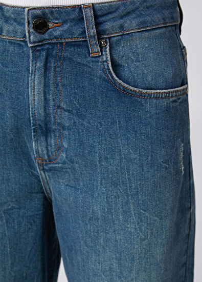 Beymen Club Tapered Fit Blue Jeans - 6