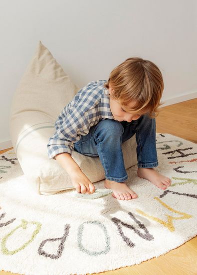 Lorena Canals ABC Color Pamuklu Çocuk Odası Halısı 120 cm - 5