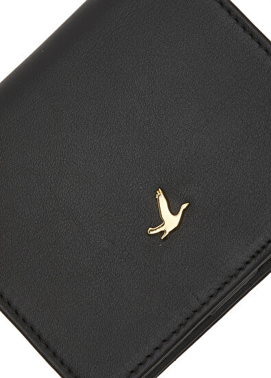 Beymen Club Black Women's Leather Wallet - 5