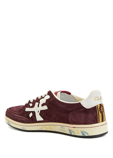 Istrice Bordo Erkek Süet Sneaker - Görsel 5