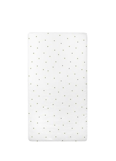 Casadora Baby Happy Bee Beyaz Pamuk Saten Çocuk Lastikli Çarşaf ve Yastık Kılıfı Seti 100 x 200 cm + 50 x 70 cm - 6