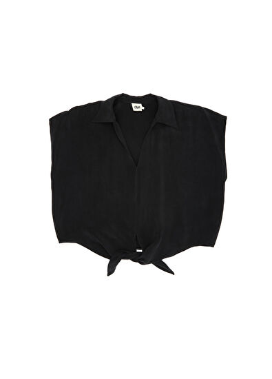 Beymen Club Black Knot Detailed Blouse - 7